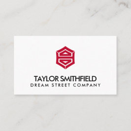 ヴィンテージロゴモダンプロフェッショナル名刺 名刺