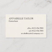 ヴィンテージロゴ 名刺 (裏面)