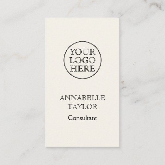 ヴィンテージロゴ 名刺 (正面)