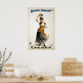 ヴィンテージロサベルモリソン「カルメン」劇場 ポスター (キッチン)