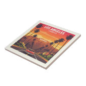 ヴィンテージロサンゼルスカリフォルニア タイル (側面)