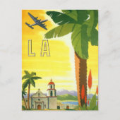 ヴィンテージロサンゼルスミッション、住所の変更 案内ポストカード (正面)