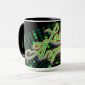 ヴィンテージロサンゼルスロゴ マグカップ (正面左)