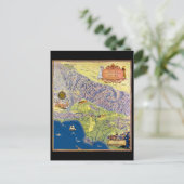 ヴィンテージロサンゼルス図鑑 ポストカード (スタンド正面)