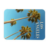 ヴィンテージロサンゼルス、カリフォルニアパームツリートラベル マグネット (横)