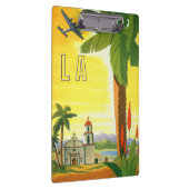 ヴィンテージロサンゼルス、カリフォルニア州ミッションwith Palm クリップボード (右)