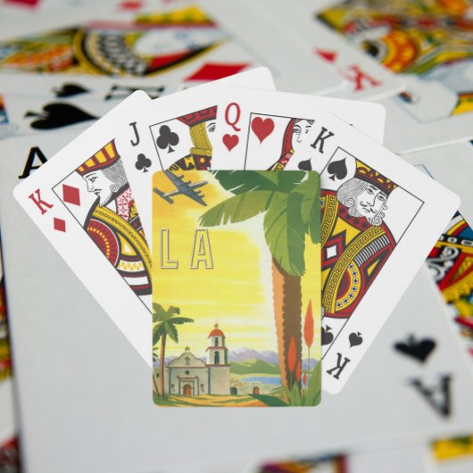 ヴィンテージロサンゼルス、カリフォルニア州ミッションwith Palm トランプ