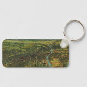 ヴィンテージロサンゼルス・カリフォルニア・リバーの地図 キーホルダー (正面)