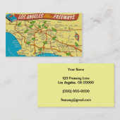 ヴィンテージロサンゼルス 名刺 (正面/裏面)