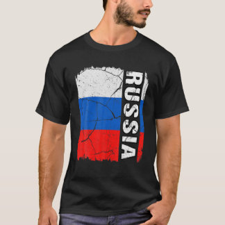ヴィンテージロシアのフラグロシアプライドルーツ伝統G Tシャツ