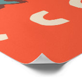 ヴィンテージロシアのマッチボックス広告(CCCPロケット打ち上げ) ポスター (角)