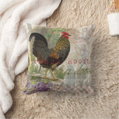 ヴィンテージロスタフランスのーコラージファームペット クッション (ブランケット)