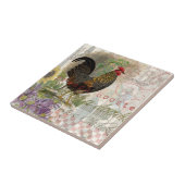 ヴィンテージロスタフランスのーコラージファームペット タイル (側面)