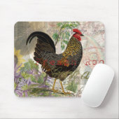 ヴィンテージロスタフランスのーコラージファームペット マウスパッド (マウス)