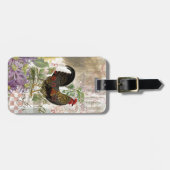 ヴィンテージロスタフランスのーコラージファームペット ラゲッジタグ (正面横)