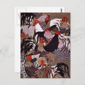 ヴィンテージロスターズアート ポストカード (正面/裏面)