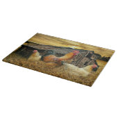 ヴィンテージロスターヘンズバ素朴ンクープ カッティングボード (角)