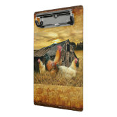 ヴィンテージロスターヘンズバ素朴ンクープ ミニクリップボード (アングル2)