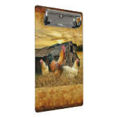 ヴィンテージロスターヘンズバ素朴ンクープ ミニクリップボード (アングル)