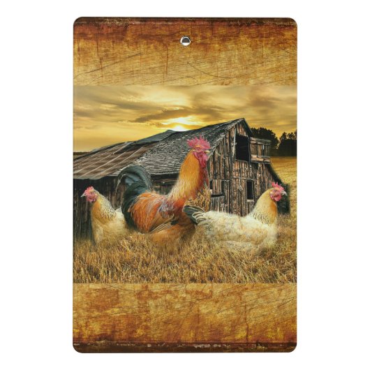 ヴィンテージロスターヘンズバ素朴ンクープ ミニクリップボード (裏面)