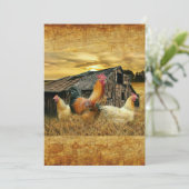 ヴィンテージロスターヘンズバ素朴ンクープ 招待状 (スタンド正面)