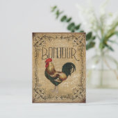 ヴィンテージロスターボンジュールパリ ポストカード (スタンド正面)