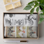 ヴィンテージロターズヘンズファームデカップコラージュ 薄葉紙 (ギフト)