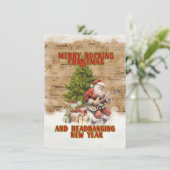 ヴィンテージロッカー長方形折り畳みカード (スタンド正面)