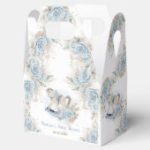 ヴィンテージロッキングホースパンパスベビーブルーフローラ フェイバーボックス (オープン)