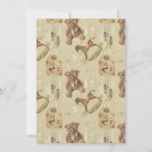 ヴィンテージロッキングホース写真誕生のお知らせ 案内状 (裏面)