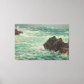 ヴィンテージロッキーショアリン航海のグ海海 キャンバスプリント (正面)