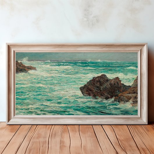 ヴィンテージロッキーショアリン航海のグ海海 キャンバスプリント