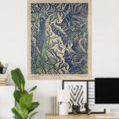 ヴィンテージロッキー山脈国立公園の地図(1915) ポスター (ホームオフィス)