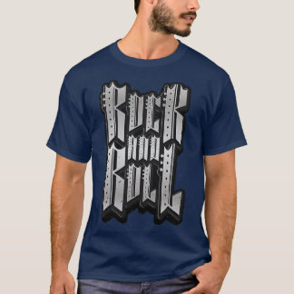ヴィンテージロックアンドロール音楽愛好家 Tシャツ