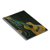 ヴィンテージロックギタープレイヤーアートワーク ノートブック (右側)