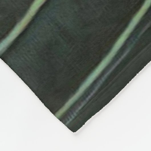 ヴィンテージロックギタープレイヤーアートワーク フリースブランケット (角)