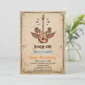 ヴィンテージロックスター招待 サンキューカード (スタンド正面)