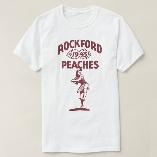 ヴィンテージロックフォードピーチズプロモーション Tシャツ (デザイン正面)