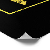 ヴィンテージロックンロール – コンサートバンドレトロ ポスター (角)