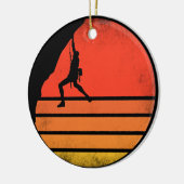 ヴィンテージロック登山ボルダリング セラミックオーナメント (左)