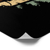 ヴィンテージロック登山レトロ岩のホールクライム ポスター (角)