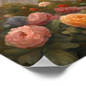 ヴィンテージロットワイラーエンジェルドッグアート ポスター (角)