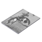 ヴィンテージロデオカウボーイズ、バッキングブロンコバイレミントン ノートブック (左側)