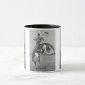 ヴィンテージロデオカウボーイズ、バッキングブロンコバイレミントン マグカップ (中央)