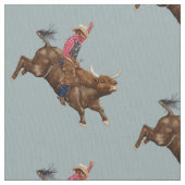 ヴィンテージロデオカウボーイ ファブリック (クローズアップ)