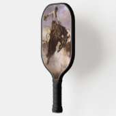 ヴィンテージロデオカウボーイ、ブリーズライディングby WHDケルナー ピックルボールラケット (左)