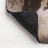 ヴィンテージロデオカウボーイ、ブリーズライディングby WHDケルナー マウスパッド (コーナー)