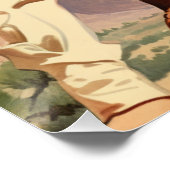 ヴィンテージロデオロマンス：ワイルドウエストウィスパー ポスター (コーナー)