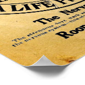 ヴィンテージロニーモルトウイスキー酒看板 ポスター (角)