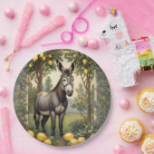 ヴィンテージロバ ペーパープレート (パーティー)